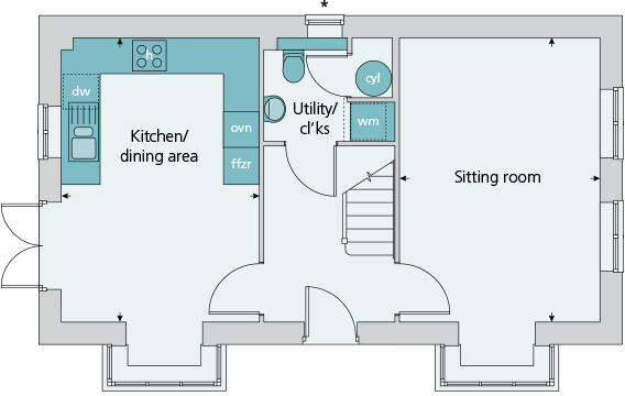 Ground floor plan