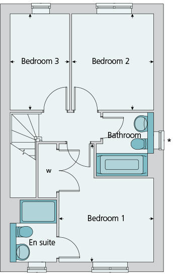 First floor plan