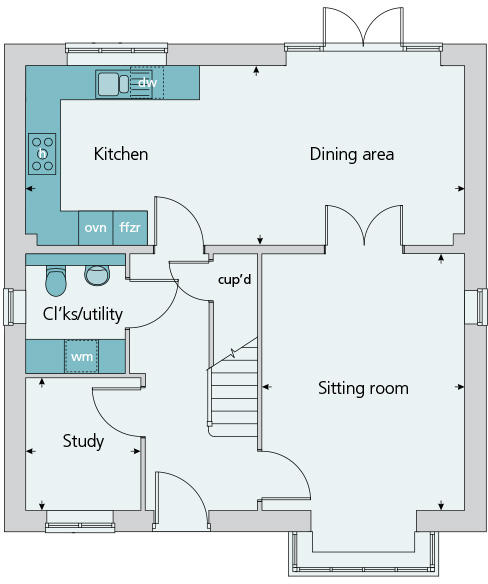 Ground floor plan