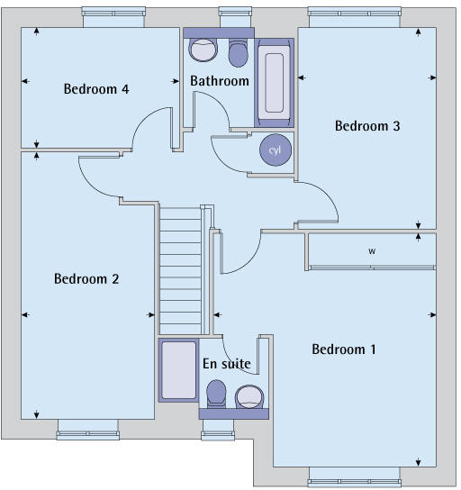 First floor plan
