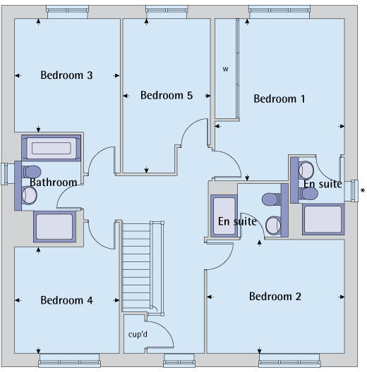 First floor plan