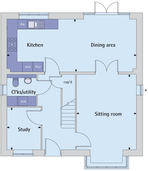 Ground floor plan
