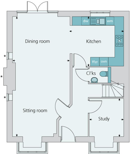 Ground floor plan