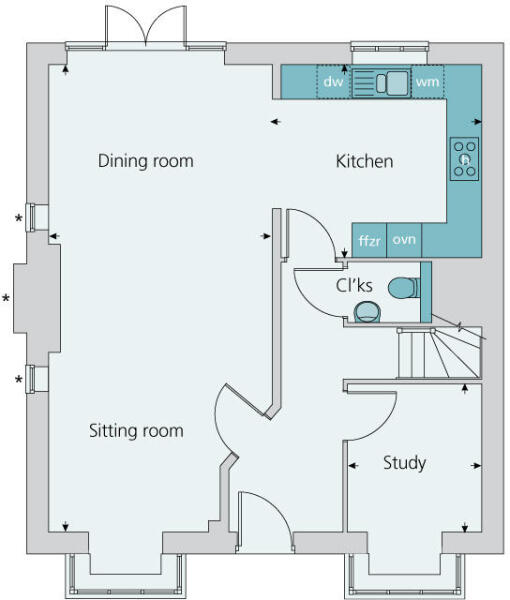 Ground floor plan