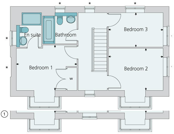 First floor plan