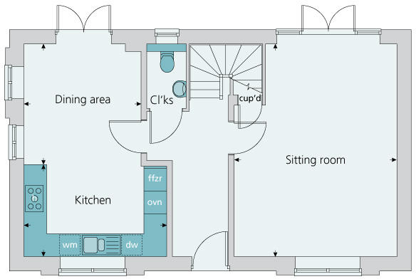 Ground floor plan