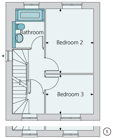 First floor plan