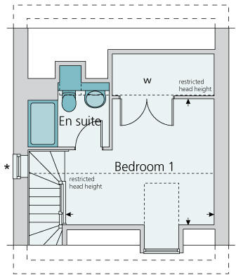 Second floor plan