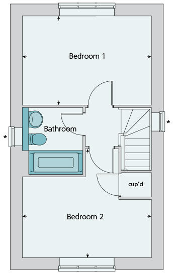 First floor plan