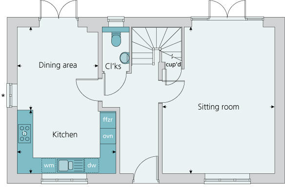 Ground floor plan