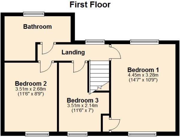 Floor Plan - First F