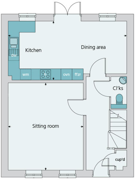 Ground floor plan