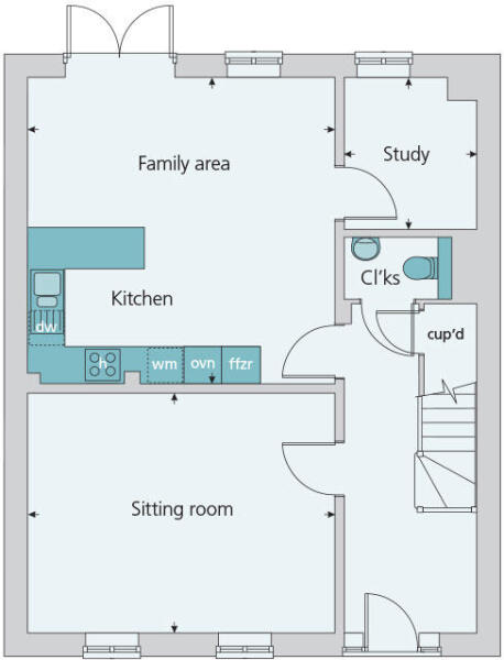 Ground floor plan