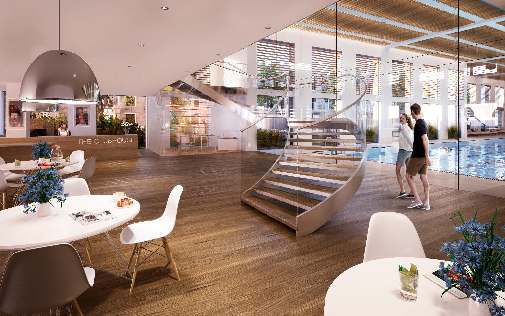 Royal Wharf,Pool & Sport