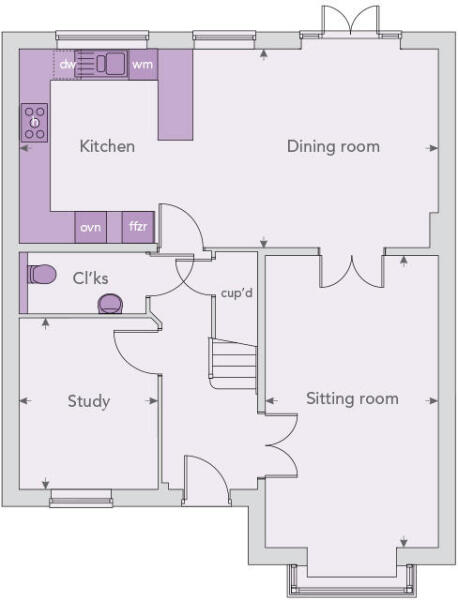 Ground floor plan