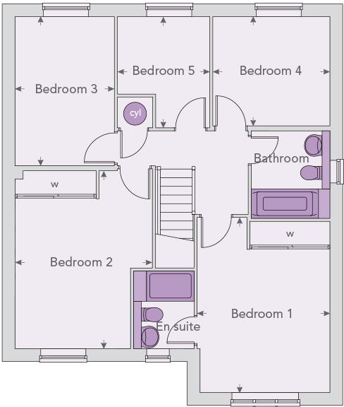 First floor plan