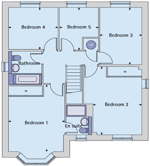 First floor plan