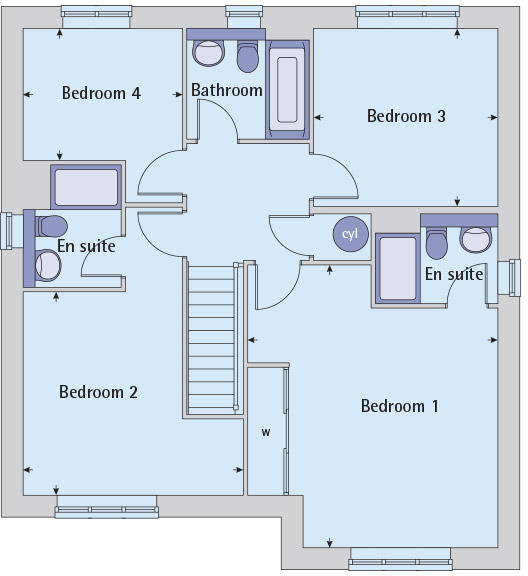 First floor plan