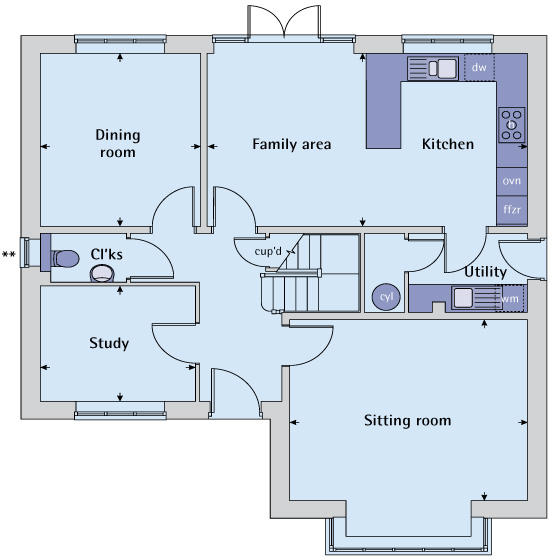 Ground floor plan