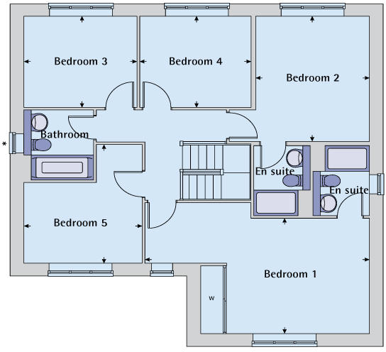 First floor plan