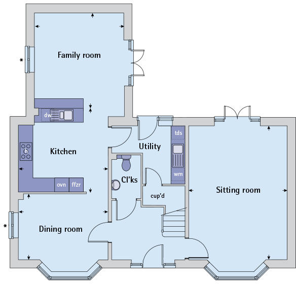 Ground floor plan