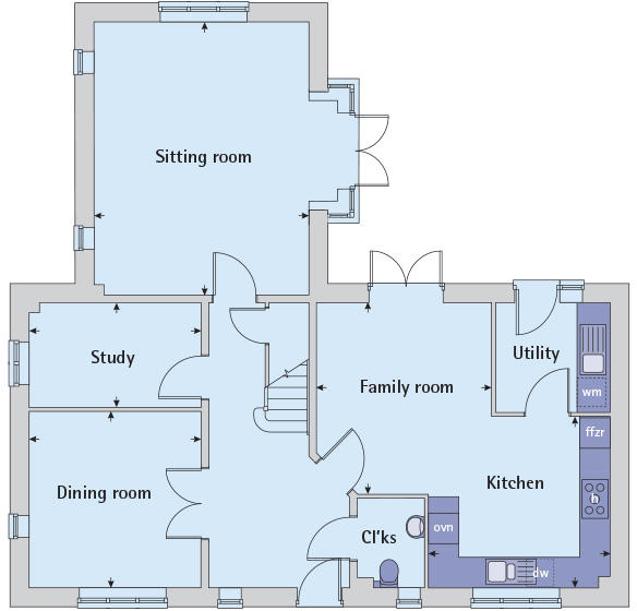 Ground floor plan