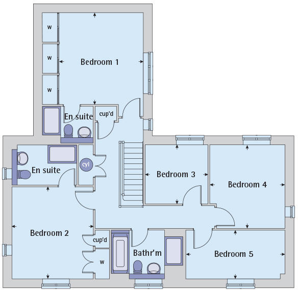 First floor plan
