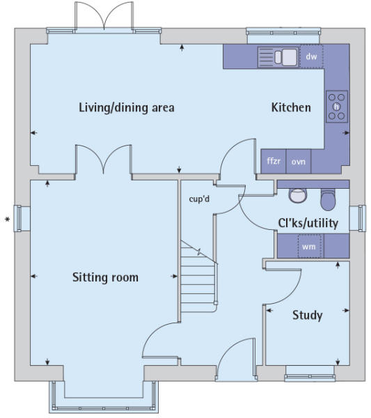 Ground floor plan