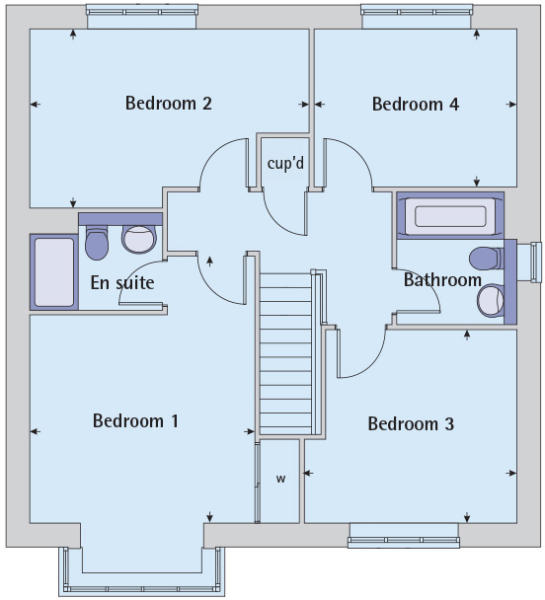 First floor plan