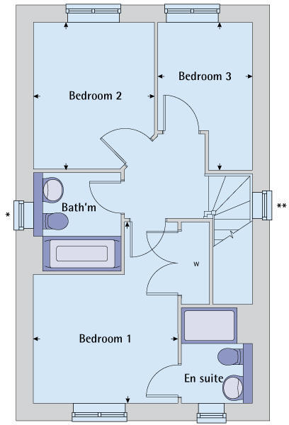 First floor plan