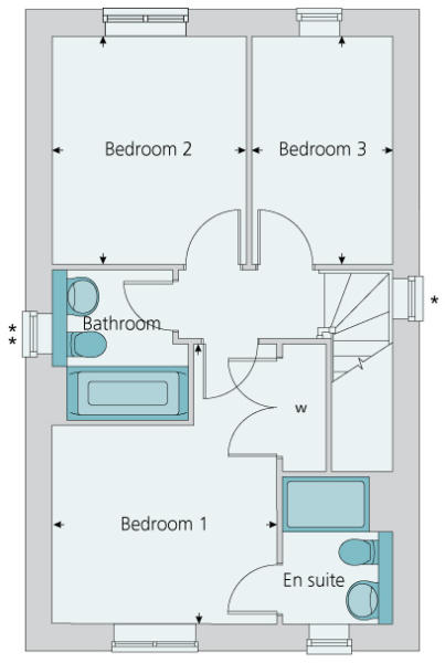 First floor plan