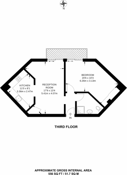 Floorplan area for info only, not for £sq/ft val