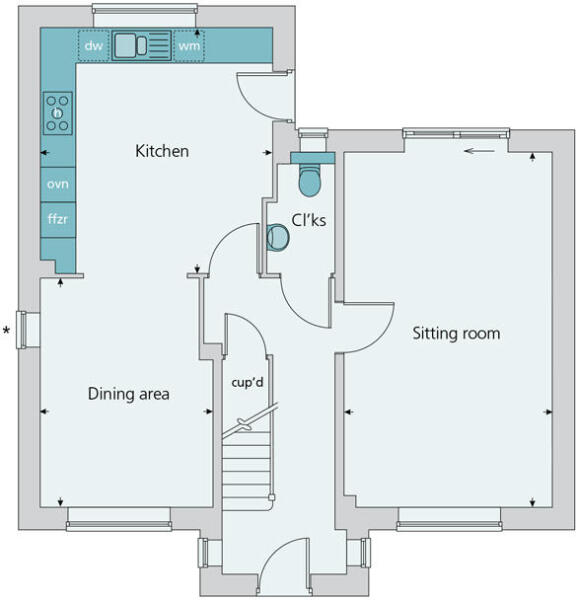 Ground floor plan