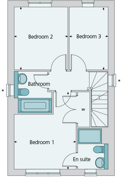 First floor plan