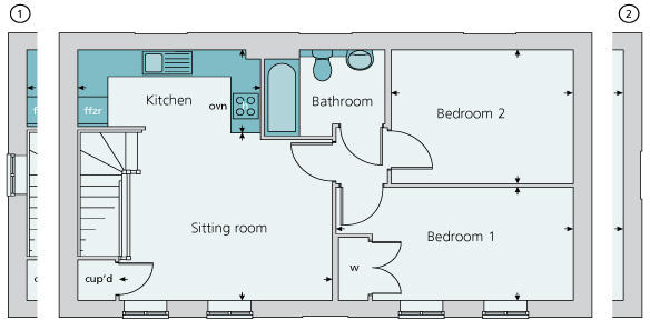 First floor plan