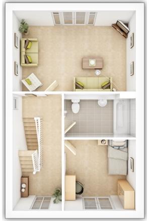 Gladstone First Floor Plan