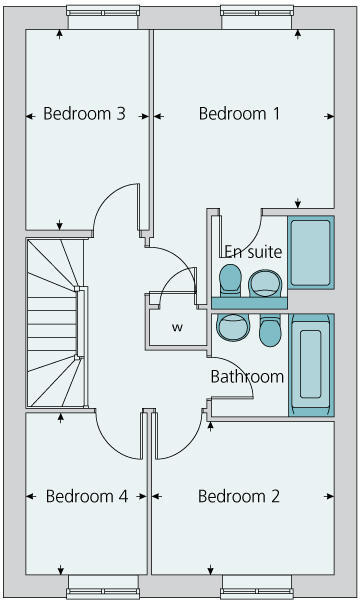 First floor plan