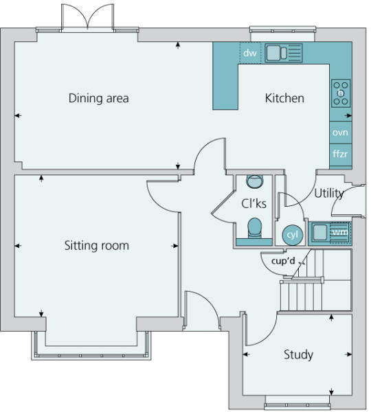 Ground floor plan