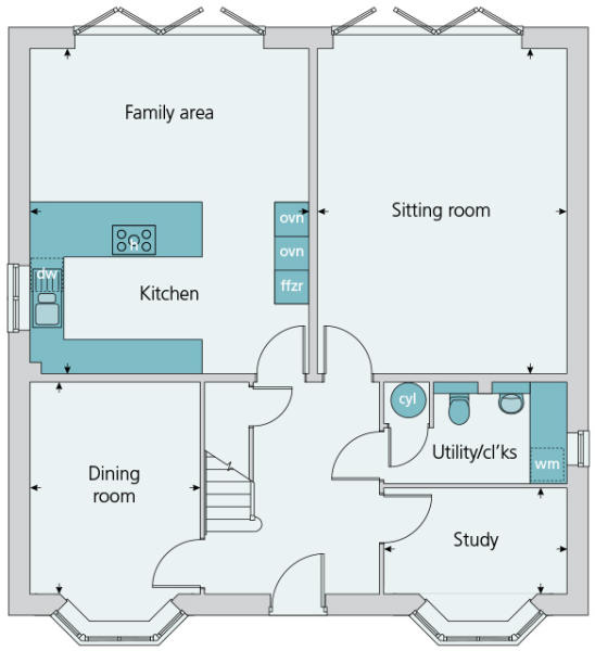 Ground floor plan