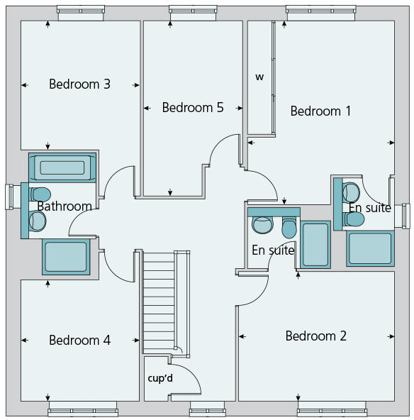 First floor plan