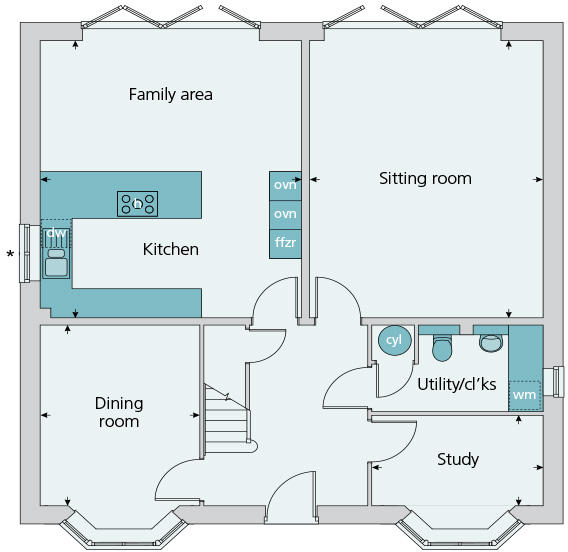 Ground floor plan