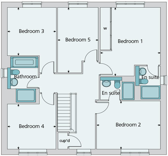 First floor plan