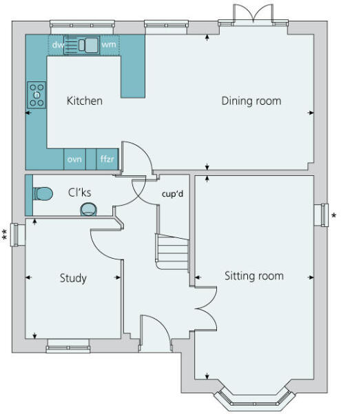 Ground floor plan
