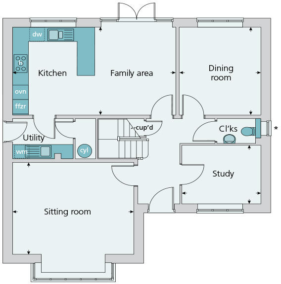 Ground floor plan