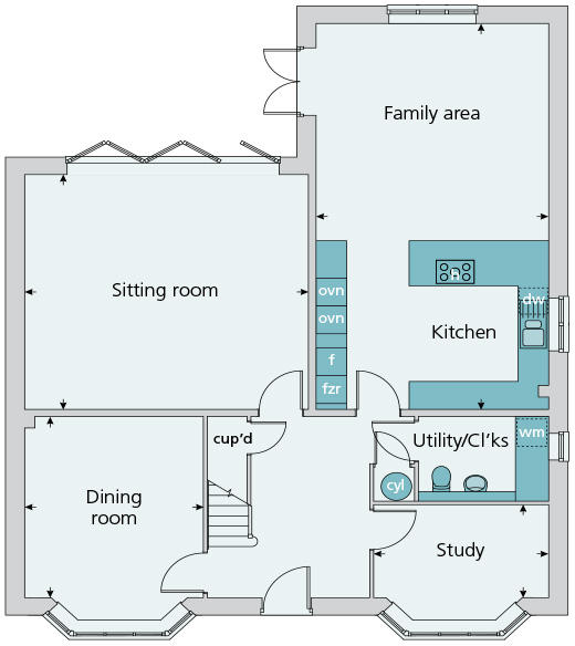 Ground floor plan