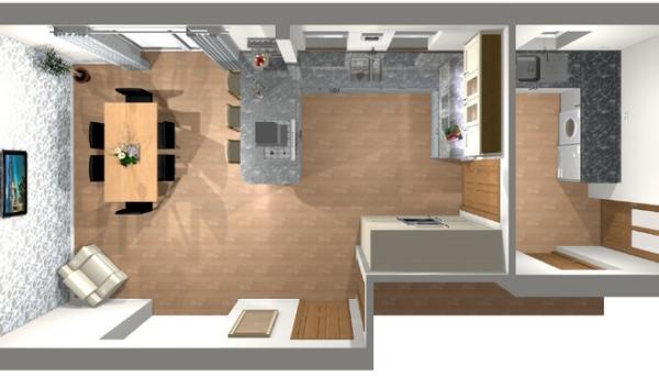 Kitchen/Dining Room