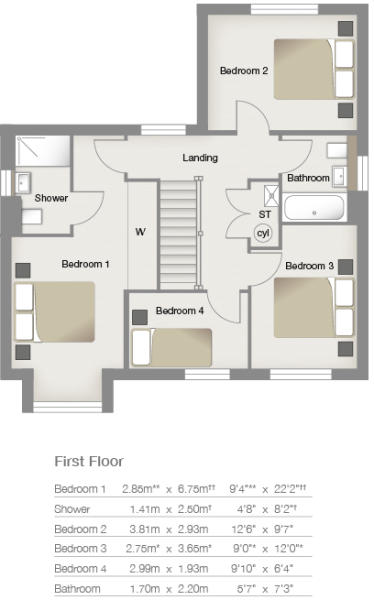First floor