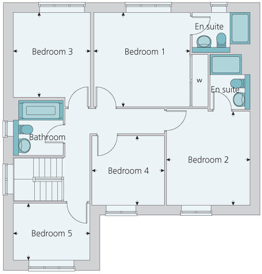First floor plan