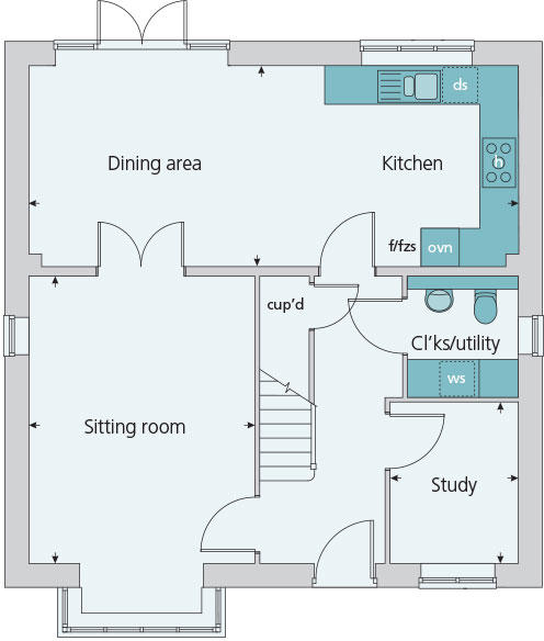 Ground floor plan