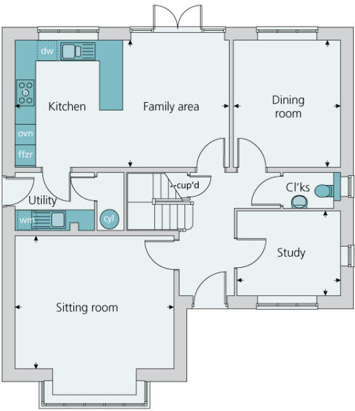 Ground floor plan